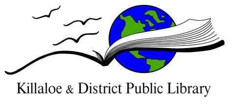 library logo  final killaloe district public library