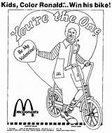 Mcdonald Ronald Coloring Pages Valentine Contest Drawing 1976 House Template Mostlypaperdolls Paper Dolls Colouring Newspapers Appeared February Getdrawings sketch template