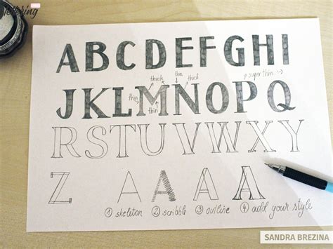 draw beautiful block letters letteringorg
