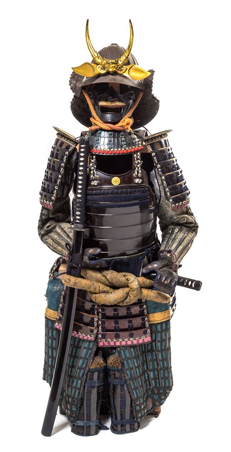 a japanese suit of samurai armor asian works of art from
