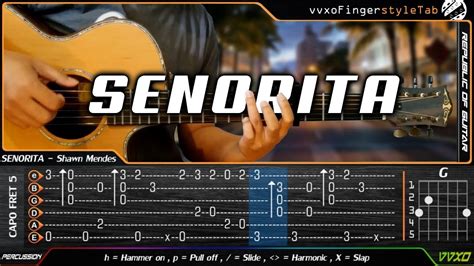senorita shawn mendes camila cabello tab guitar