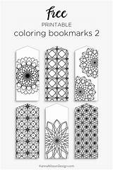 Bookmarks Coloring Color Visit sketch template