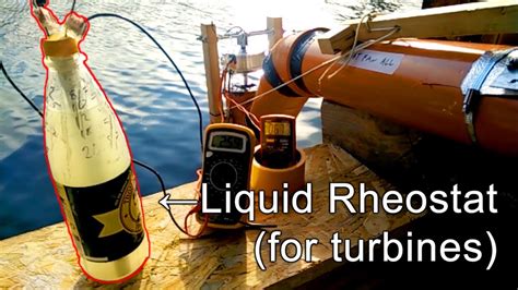 liquid rheostat  load testing turbines youtube