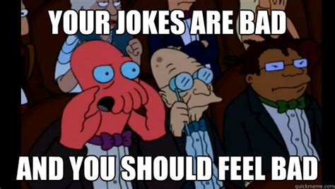 your sex life is bad and you should feel bad zoidberg at the oscars quickmeme