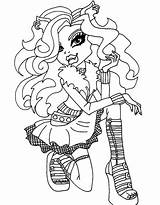Monster High Clawdeen Coloring Pages Wolf Drawing Catty Games Noir Printable Draculaura Scaris Paintingvalley Getcolorings Color Drawings Collection Getdrawings Ages sketch template