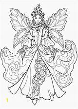 Coloring Dark Pages Fairies Adults Printable Wallflower Grown Ups Market Divyajanani sketch template