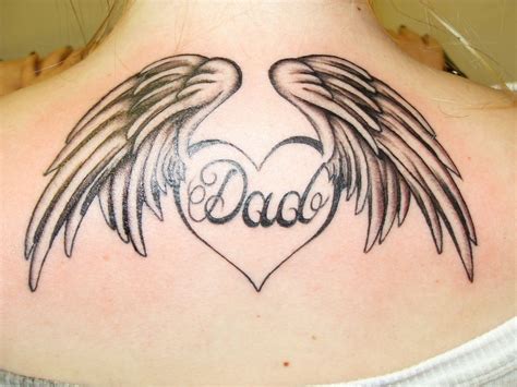 heart  angel wings tattoo angel tattoo design studio simple