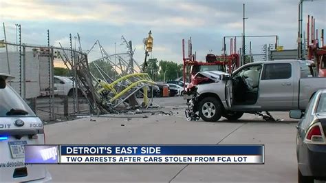 car storage lot on detroit s east side targeted twice in