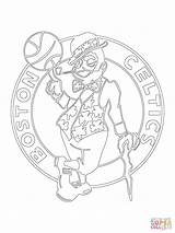 Celtics Boston Coloring Nba Logo Pages Kobe Bryant Players Lebron Printable Terrier James Color Drawing Sport Print Tea Party Schnauzer sketch template