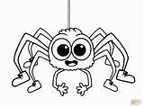 Coloring Spider Pages Printable Popular sketch template