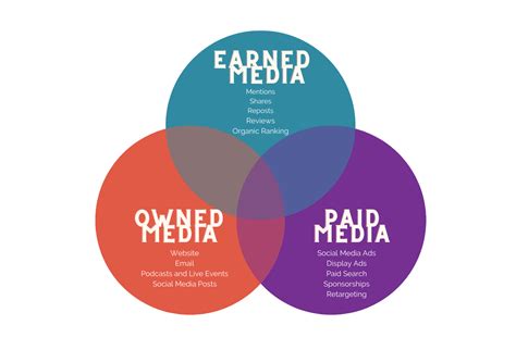 paid owned  earned media   drives  roi