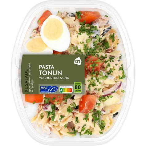 ah xl salade pasta tonijn reserveren albert heijn