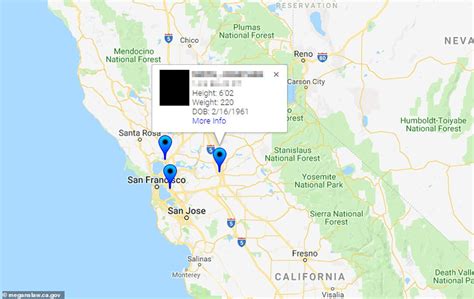 26 Sex Offender California Map Maps Online For You