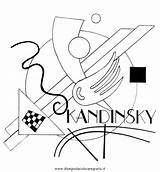 Kandinsky Wassily Disegnidacoloraregratis Misti Quadri Famosi Atividades Rusia Impressionista Artistas Quadro Multicolor Homecolor Bacheca Astratti Stampare sketch template