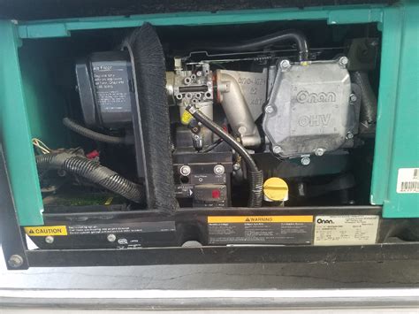 onan kyfak gas generator  motor home surges throttle      motor
