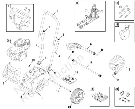 troy bilt pressure washer parts diagram wiring site resource