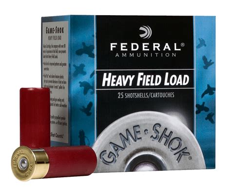 Federal 28 Ga 2 3 4 1 Oz Game Shok Heavy Field Load 25 Rnds Box
