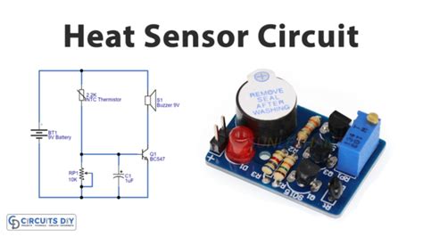 heat sensor circuit  thermistor