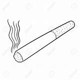 Sigaretta Clipart Zigarette Cigarette Vettore Clipground Illustrationen Vektoren sketch template