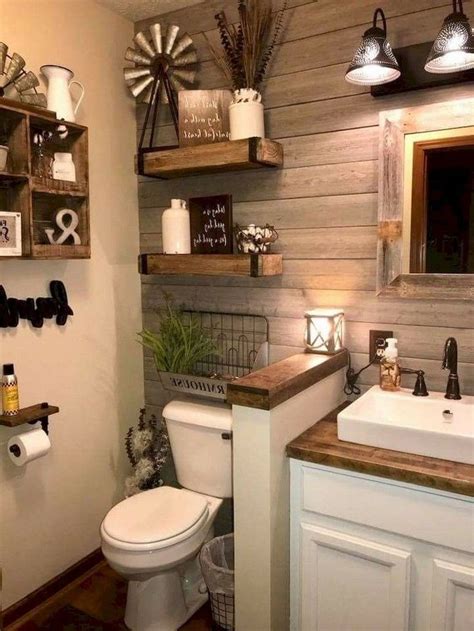 luxury farmhouse bathroom design  decor ideas