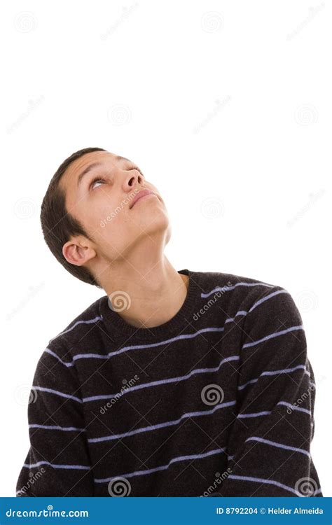 stock photo image  active contemplate male