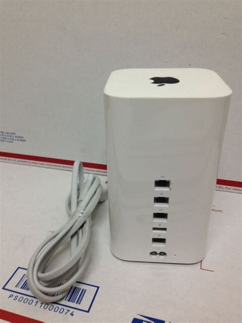 apple airport extreme wireless base station model  ebay