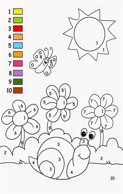 number coloring pages  toddlers  tips