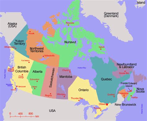 French Speaking Provinces Canada Map Map