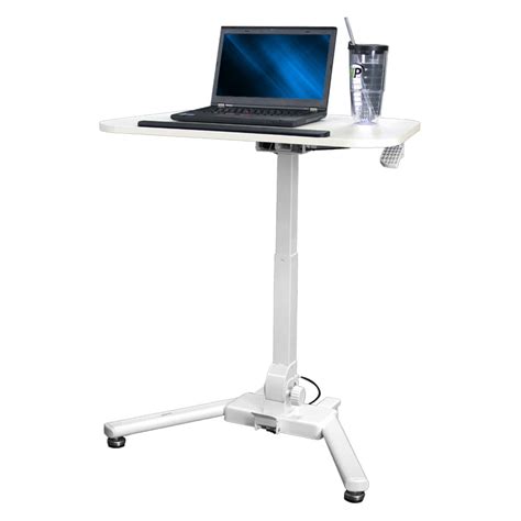 navepoint height adjustable folding compact mobile laptop desk portable