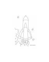 Coloring Spacecraft Pages sketch template