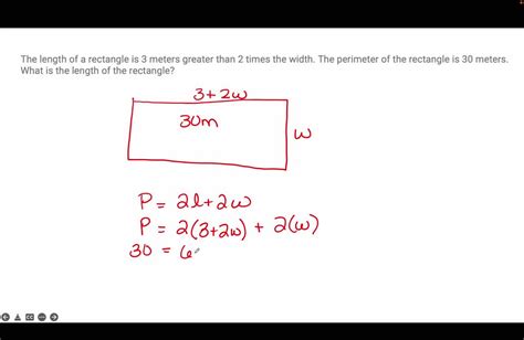 solved  length   rectangle   times  width