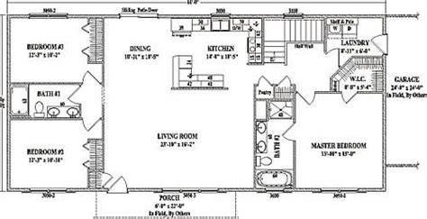 inspirational open concept ranch style house plans  home plans design