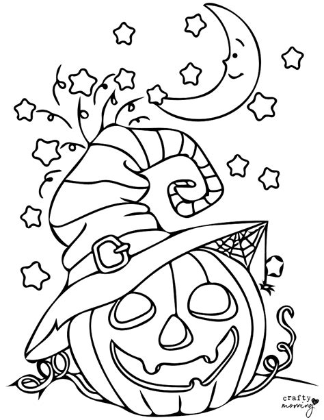 printable pumpkin coloring pages crafty morning