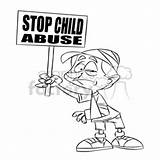 Abuse Child Stop Clipart Drawing Clip Cartoon Drawings Getdrawings Royalty Vector Graphicsfactory Site Clipground sketch template