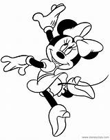 Minnie Coloring Mouse Pages Book Disney Link Pdf Dancing sketch template