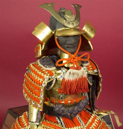 samurai armour yoroi musha ningyo doll japan ca