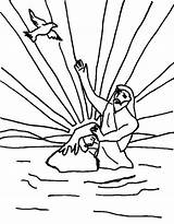 Baptism Kleurplaten Christ Bruiloft Wielkanoc Kana Baptized Coloringhome Baptist Kolorowanki Religijne Dzieci Jezus Bijbelse Gedoopt Kindengeloof Baptizes Dominical Maestro sketch template