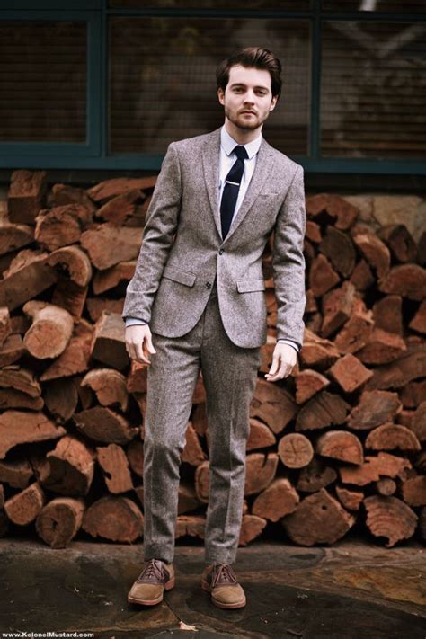 Awesome Look For Fall Wedding Fall Wedding Suits Tweed