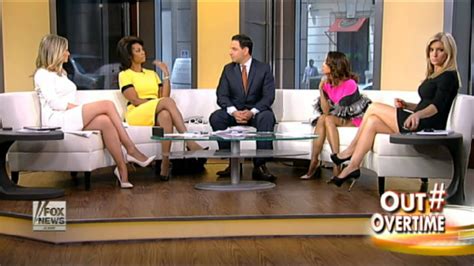Ainsley Earhardt And Sandra Smith Hot Legs Outnumbered