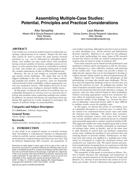 case study research  https journals sagepub  doi