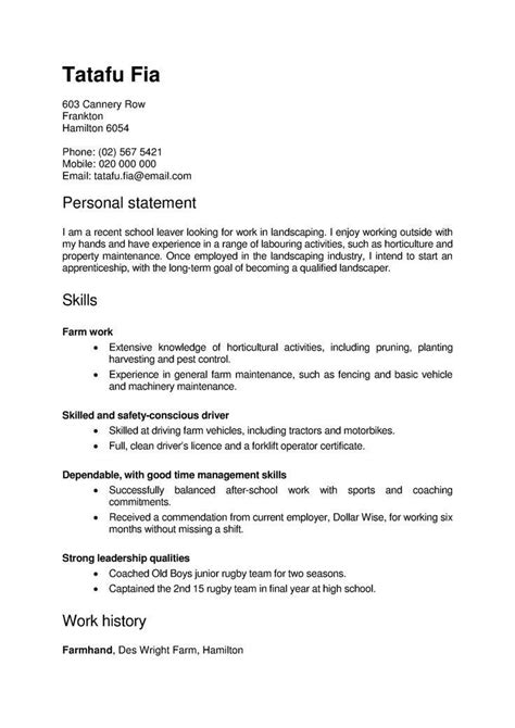 Cv Template New Zealand - Resume Format | Resume template
