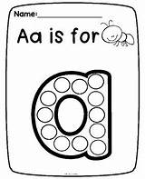 Dot Letters Alphabet Paint Lowercase Preview sketch template