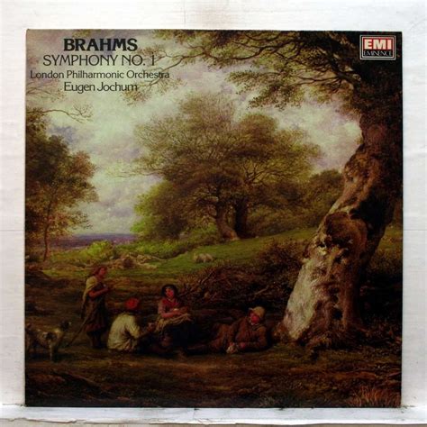 brahms symphony no 1 in c minor op 68 by eugen jochum lp with