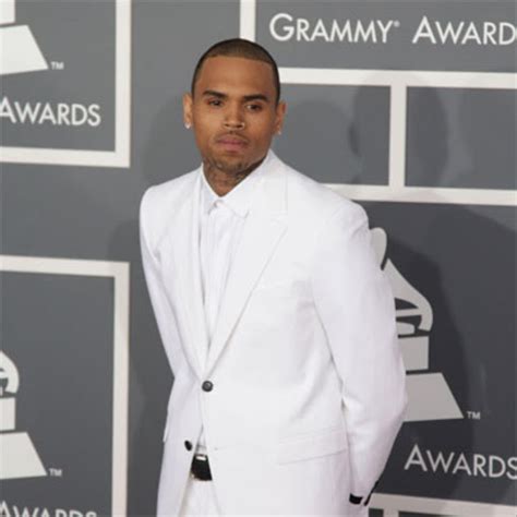 chris brown s flirty night out