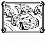 Racecar sketch template