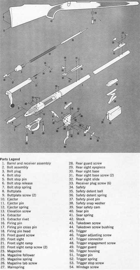 remington  exploded view diagram rifles pinterest remington  diagram  guns