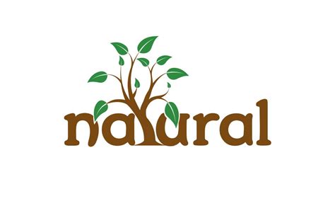 natural logo templates themes creative market