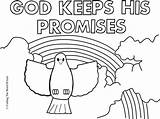 Promises Noah Craftingthewordofgod Preschool Lessons Printables sketch template