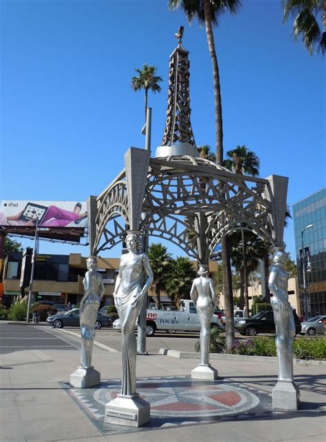 Hollywood Gateway Silver Ladies Statuettes