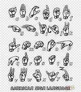 Language Asl Sign Coloring American Alphabet Pages Hand Fingerspelling Drawing Printable Chart Kids Set Clip Transparent Deaf Angle Met Mother sketch template